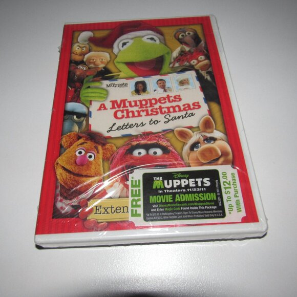 Disney DVD – A Muppets Christmas: Letters to Santa – Family Holiday Special - Picture 1 of 2